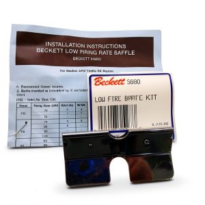 Beckett Low Firing Exhaust Baffle Aluminum Design-0