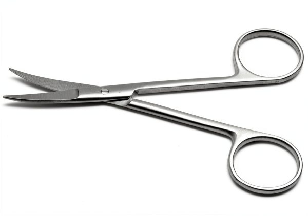 Superior Instruments Dental Iris Scissors Curved 4.5" 3-Piece-2