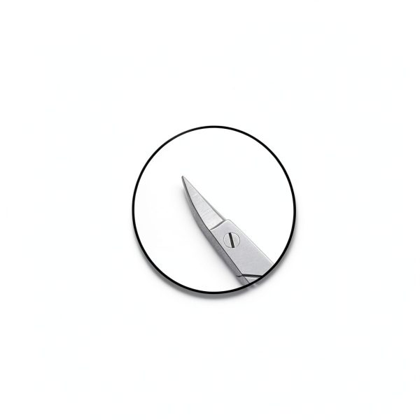 Crown Beebee Scissor Dental Surgical Instruments 4.25" Curved-1