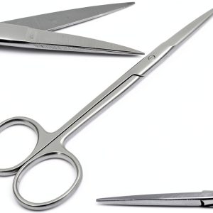 Dental Iris Scissors 4.5" Premium Instruments Vet Stainless Steel-0