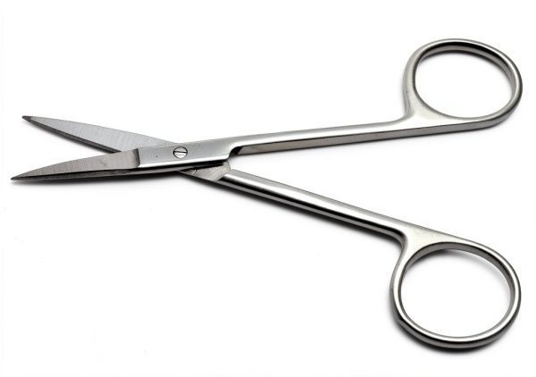 Dental Iris Scissors 4.5" Premium Instruments Vet Stainless Steel-2