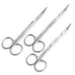 3 Dean Scissors 6.75" Surgi Medic ENT Dental Instruments-0