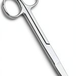 Prestige Medical Curved Blade Dressing Scissor, 5.5 Inch, 1.45 Ounce-0