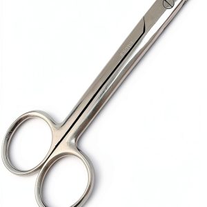 Dental Crown Scissors OdontoMed2011 4.25" Curved Stainless Steel-0