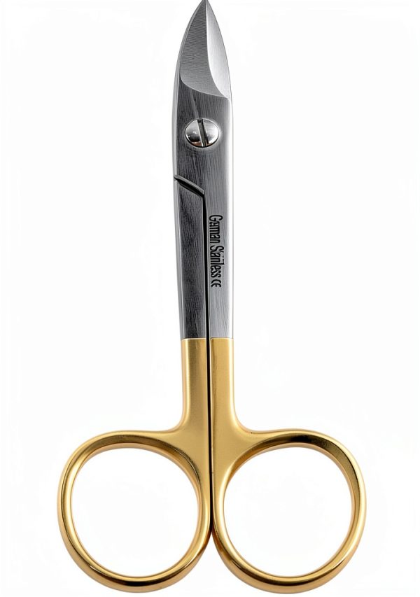 Dental Wire Cutting Scissors 4.25" Gold Rings Set of 2 – Avon Surgical-7