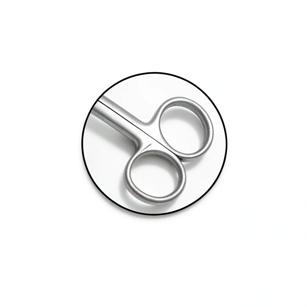Installing Crown Beebee Scissor Dental Surgical Instruments 4.25