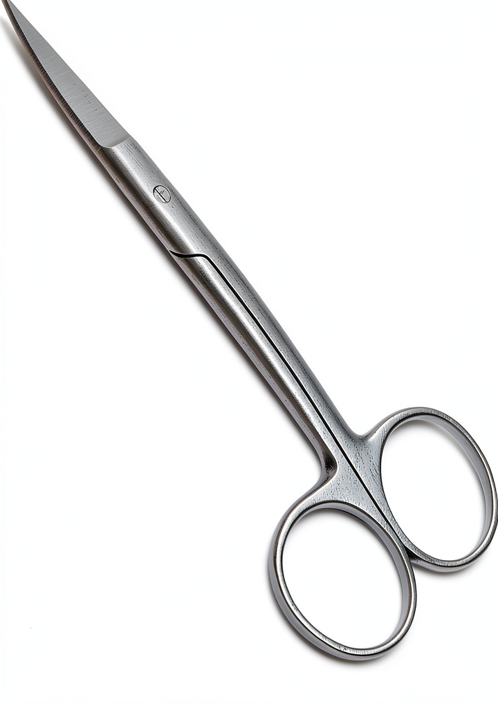 Installing Superior Instruments Dental Iris Scissors Curved 4.5