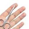 SURGICAL ONLINE Iris Scissors Curved & Straight 4.5" - Precision Cutting for Surgical & Dental Use-3