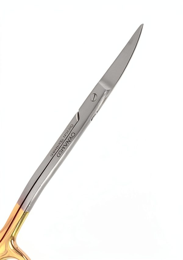 Premium German Scissors 4.5" LaGrange Handle Tungsten Carbide Cynamed-5