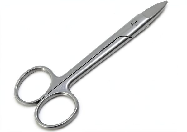 Crown Scissors Straight Cutting End Dental Orthodontics Surgical Stainless Steel Instruments-0