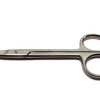 Dental Crown Scissors 4.5 inch Curved Cutting End Orthodontics Superior Instruments-1