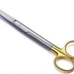 T/C Mayo Scissors 9" Straight Surgical Dental – Tungsten Carbide Blade-0