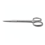 SURGICAL ONLINE Iris Scissors Curved & Straight 4.5" - Precision Cutting for Surgical & Dental Use-0