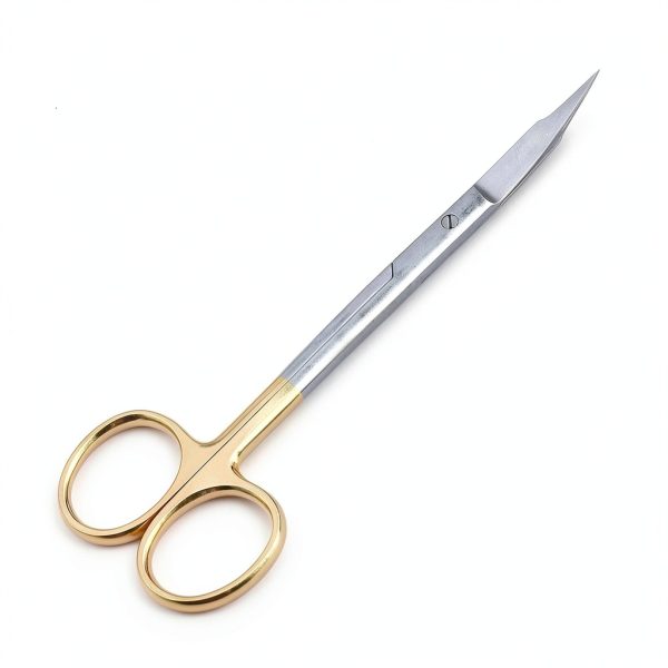 SurgiMac Goldman Fox Scissor Scissors 13cm Curved Tungsten Tips-0