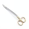 Dean Scissors 7in curved gold plated Surgical Dental ENT TM0292-0