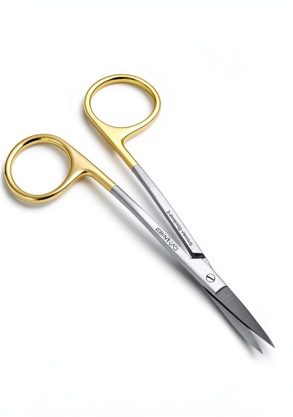 Premium German Scissors 4.5" LaGrange Handle Tungsten Carbide Cynamed-6