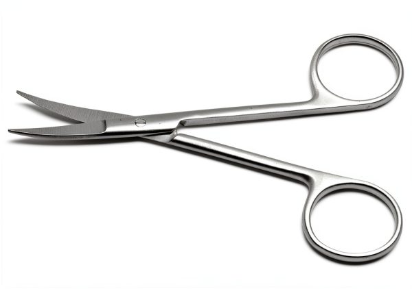Dental Iris Scissors Curved 4.5" Superior Instruments Veterinary Tool-2
