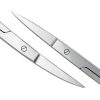 SURGICAL ONLINE Iris Scissors Curved & Straight 4.5" - Precision Cutting for Surgical & Dental Use-1