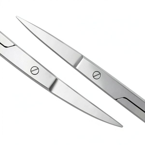 SURGICAL ONLINE Iris Scissors Curved & Straight 4.5" - Precision Cutting for Surgical & Dental Use-1