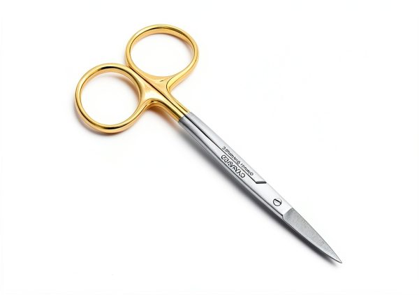 Premium German Scissors 4.5" LaGrange Handle Tungsten Carbide Cynamed-1
