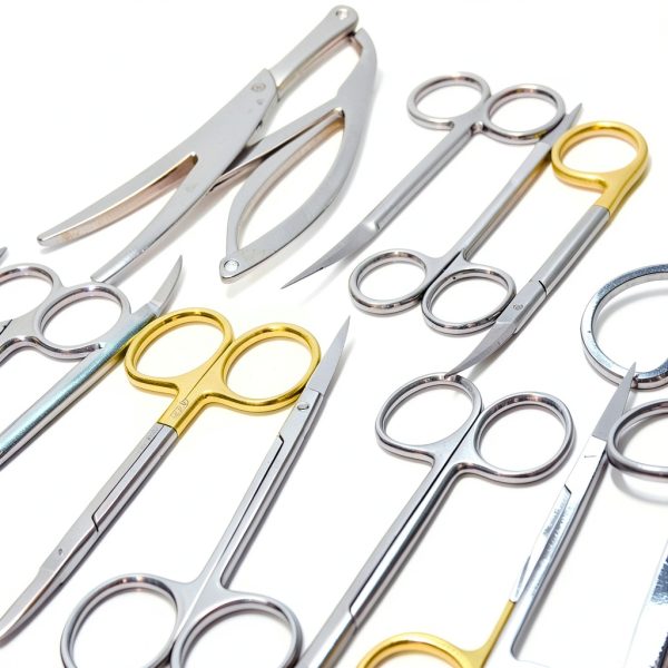 SurgiMac Goldman Fox Scissor Scissors 13cm Curved Tungsten Tips-5