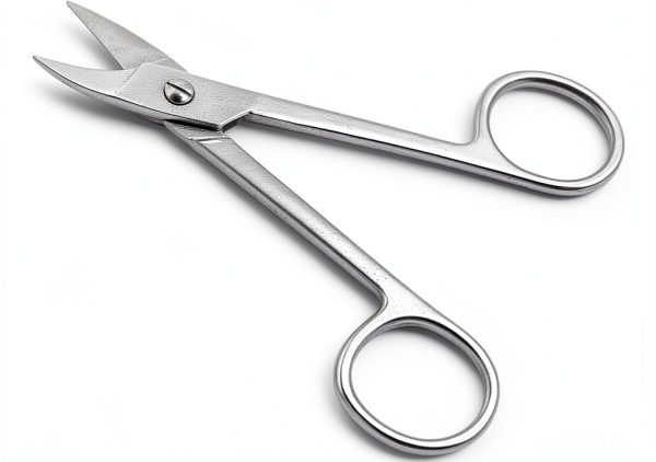 Crown Scissor Curved Scissors OdontoMed2011 Stainless Steel Silver-0