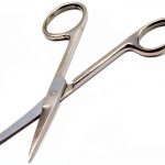 Operating/Dressing Scissors Sharp/Blunt 4 1/2 Inches Straight, Stainless-0