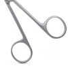 SURGICAL ONLINE Iris Scissors Curved & Straight 4.5" - Precision Cutting for Surgical & Dental Use-5